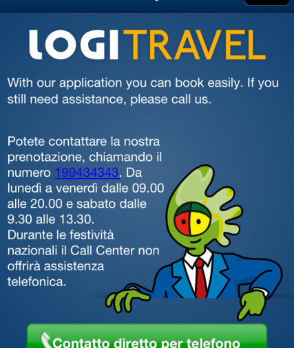 Logi Voli: consulenza telefonica con la nuova versione 1.5