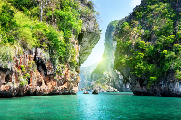 foto panoramicha in thailandia in asia