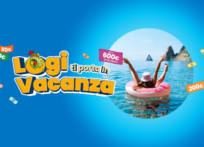 Logi Ti Porta in Vacanza con sconti fino a 600€!
