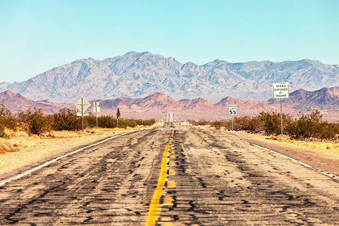 Com'era prima la mitica Route 66