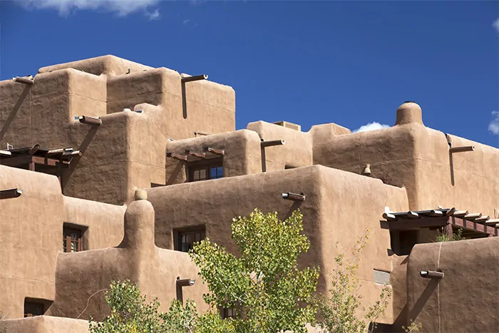 Architettura stravagante a Santa Fe