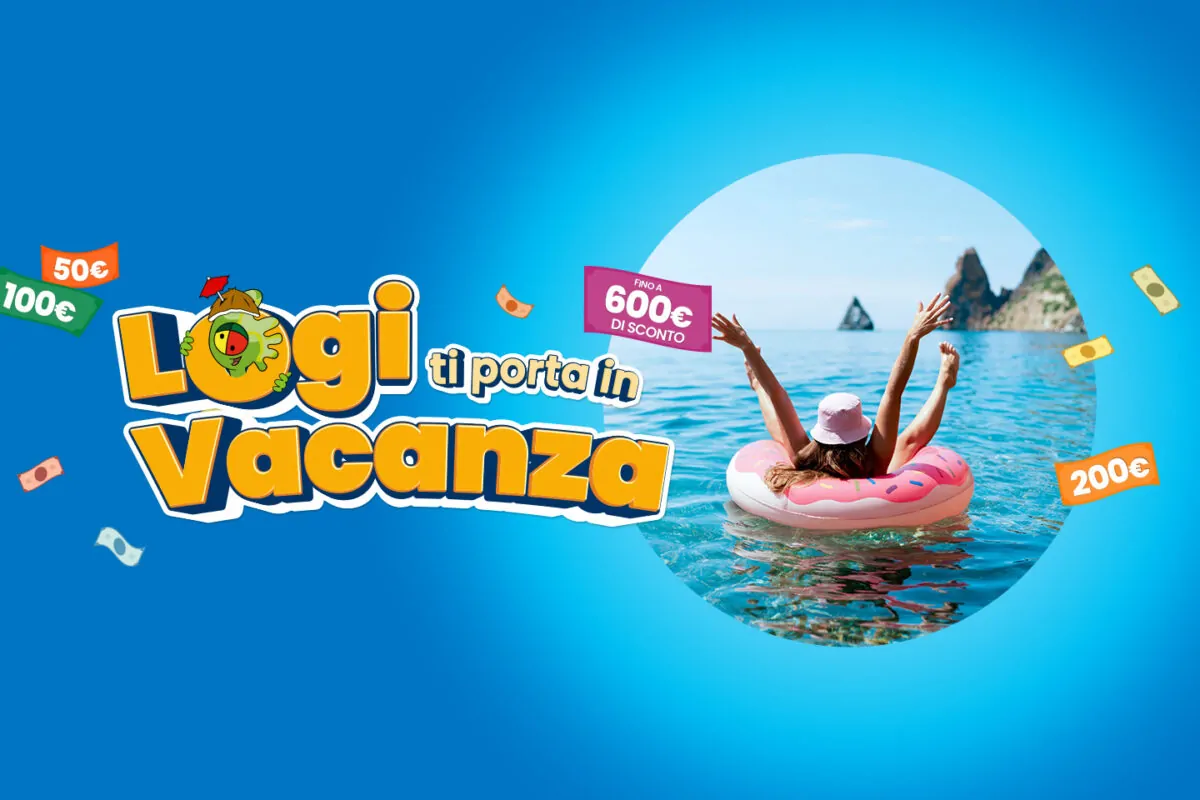 Logi Ti Porta in Vacanza con sconti fino a 600€!
